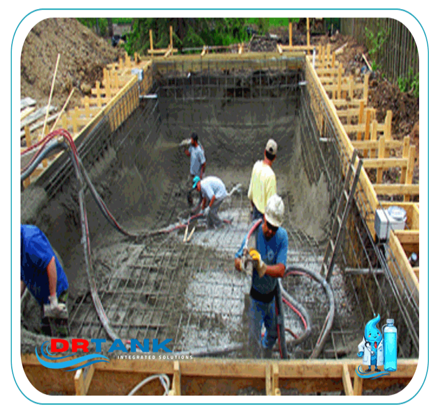 خدمة تنفيذ وإنشاء وصيانة حمامات السباحة