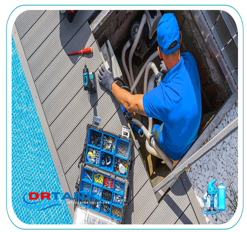 خدمة تنفيذ وإنشاء وصيانة حمامات السباحة