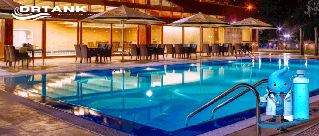 خدمة تنظيف وتعقيم حمامات السباحة