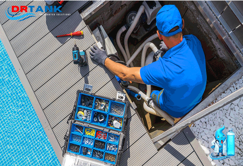 خدمة تنظيف وتعقيم حمامات السباحة